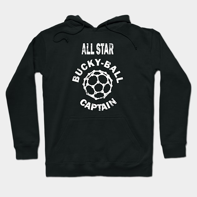 All Star Bucky-Ball Captain Hoodie by StopperSaysDsgn